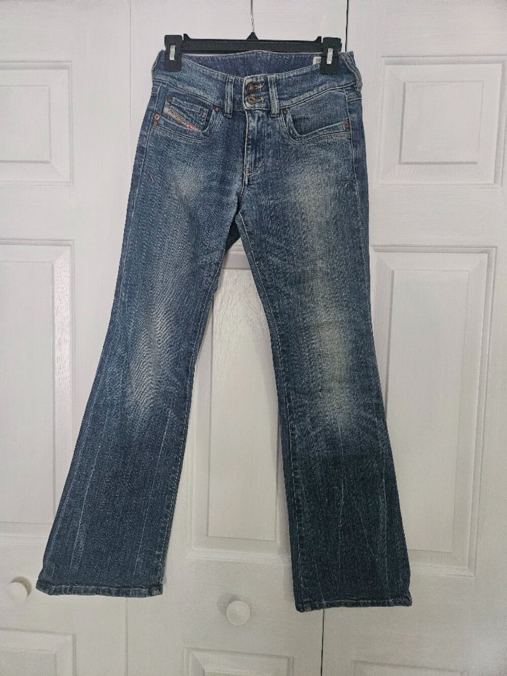 Diesel Ronhar Stretch Bootcut Jeans W26 L30 Wash 008SR